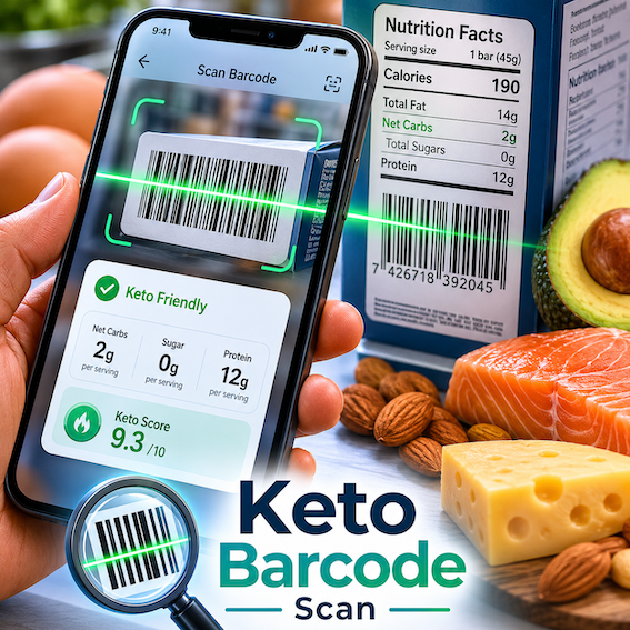Keto Barcode Scan app